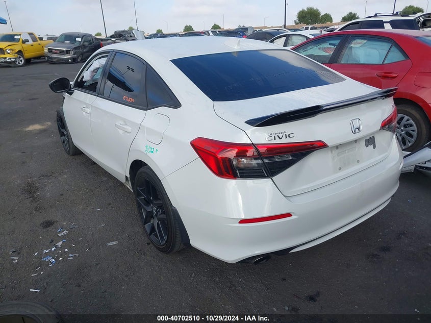 2022 HONDA CIVIC SI SEDAN - 2HGFE1E52NH470489