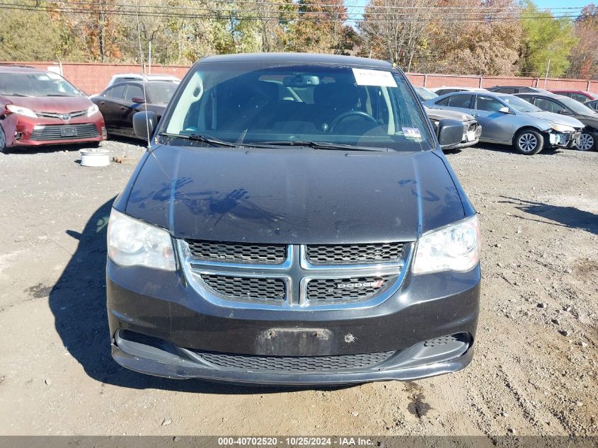 2013 Dodge Grand Caravan Se VIN: 2C4RDGBG7DR561788 Lot: 40702520