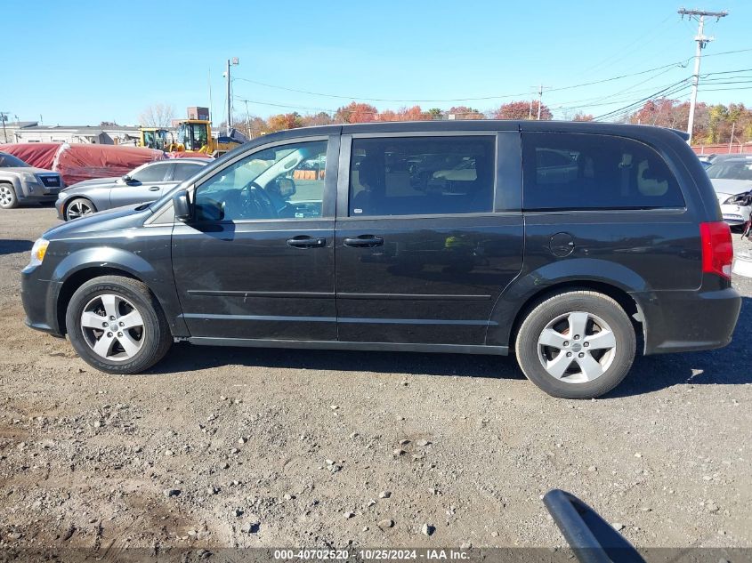 2013 Dodge Grand Caravan Se VIN: 2C4RDGBG7DR561788 Lot: 40702520