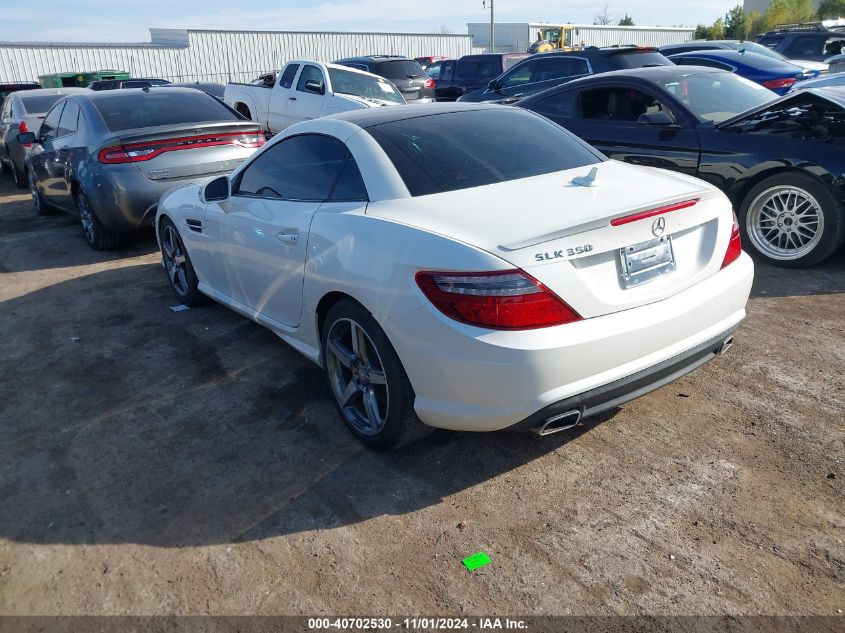 2015 Mercedes-Benz Slk 350 VIN: WDDPK5HA9FF107952 Lot: 40702530