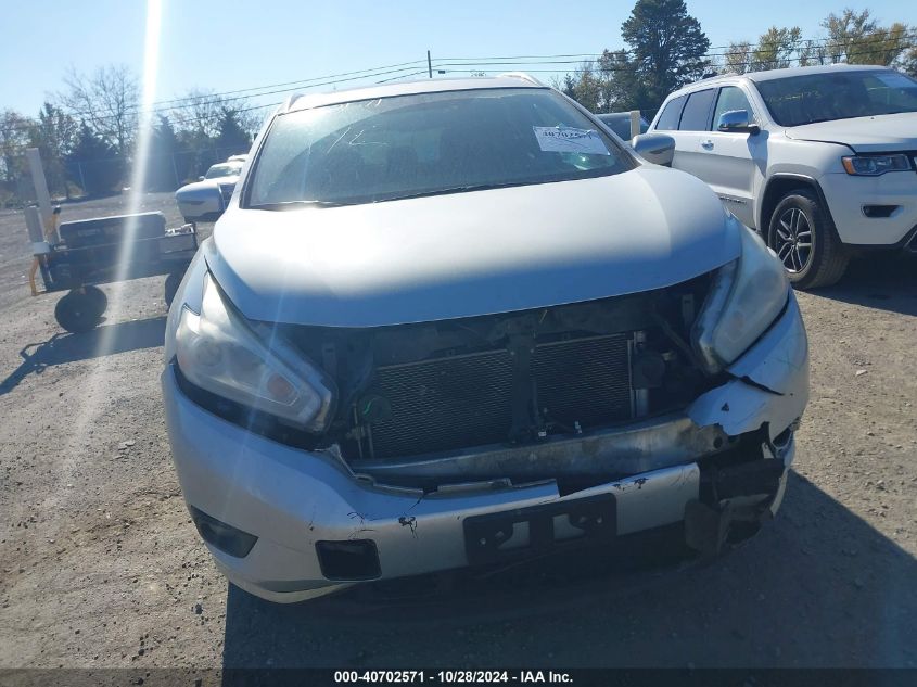 2017 Nissan Murano Sl VIN: 5N1AZ2MH3HN100691 Lot: 40702571