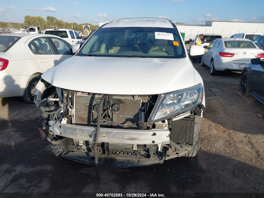 2013 Nissan Pathfinder Platinum VIN: 5N1AR2MN3DC663574 Lot: 40702593