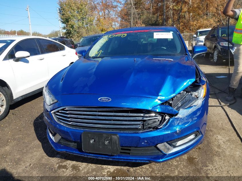 2017 Ford Fusion S VIN: 3FA6P0G76HR303942 Lot: 40702595