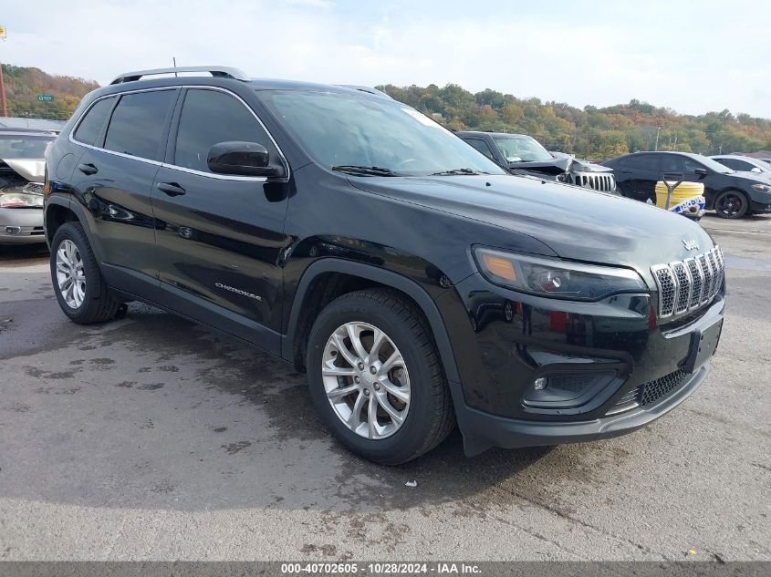 VIN 1C4PJLCB4KD348745 2019 Jeep Cherokee, Latitude Fwd no.1