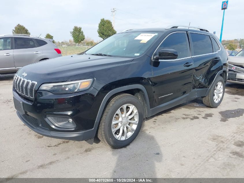 VIN 1C4PJLCB4KD348745 2019 Jeep Cherokee, Latitude Fwd no.2