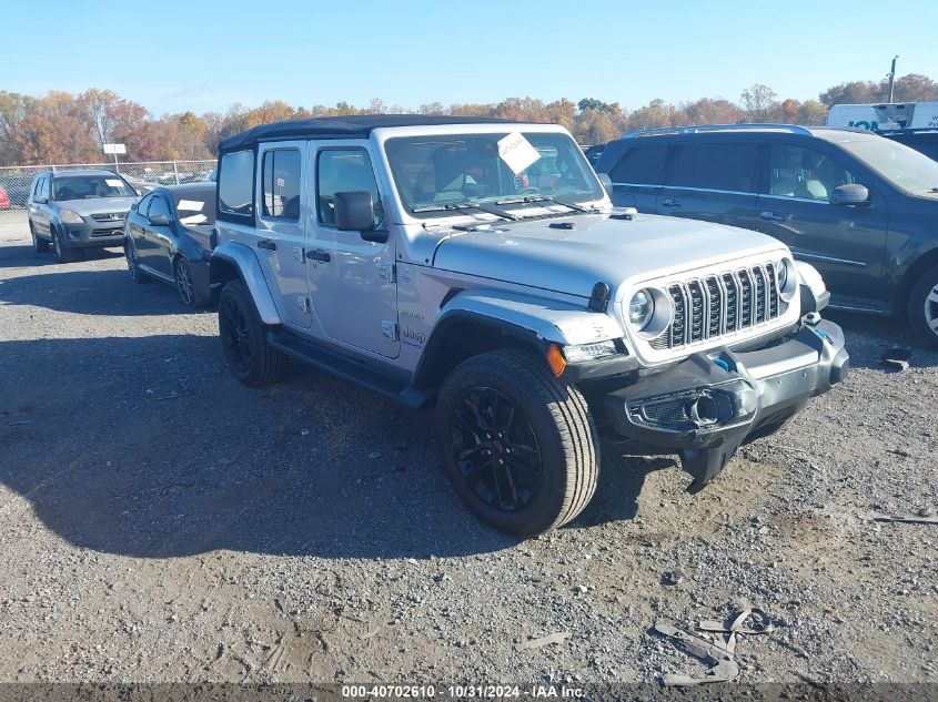 2024 Jeep Wrangler 4Xe Sahara 4Xe VIN: 1C4RJXP62RW316677 Lot: 40702610