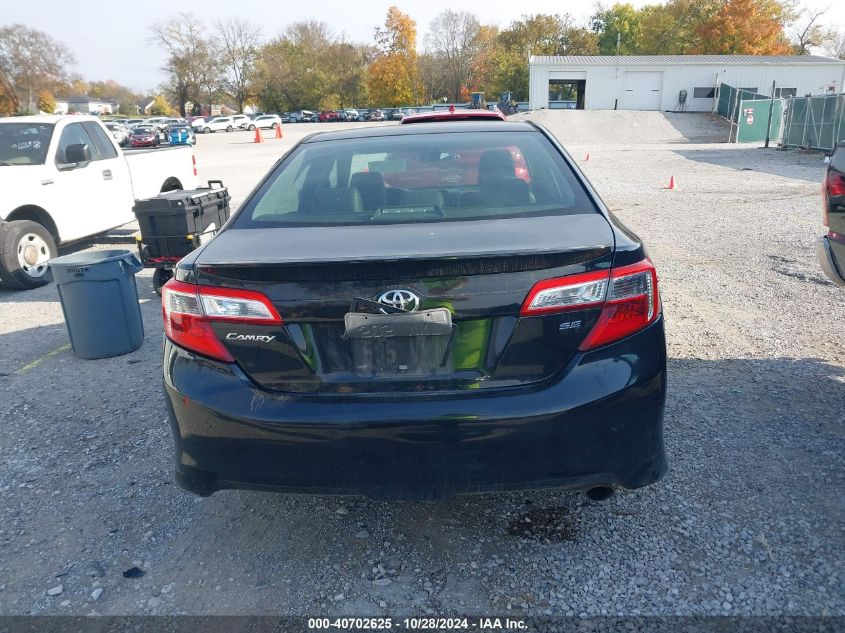 2012 Toyota Camry Se VIN: 4T1BF1FK5CU183958 Lot: 40702625