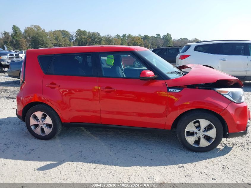 2015 Kia Soul + VIN: KNDJP3A51F7757758 Lot: 40702630