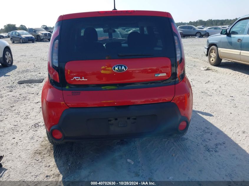 2015 Kia Soul + VIN: KNDJP3A51F7757758 Lot: 40702630