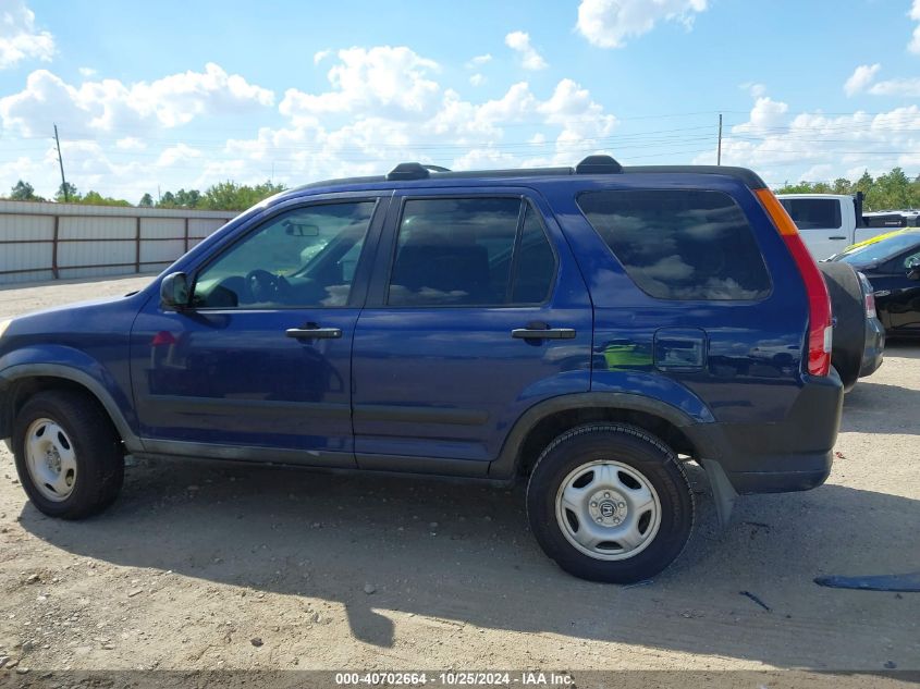 2004 Honda Cr-V Lx VIN: JHLRD684X4C017790 Lot: 40702664