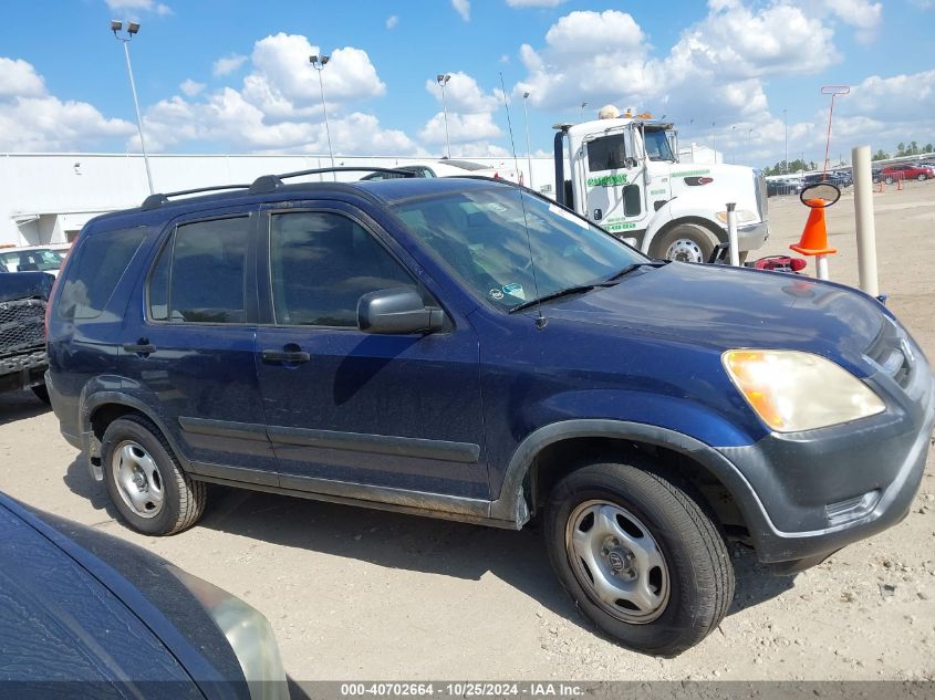 2004 Honda Cr-V Lx VIN: JHLRD684X4C017790 Lot: 40702664