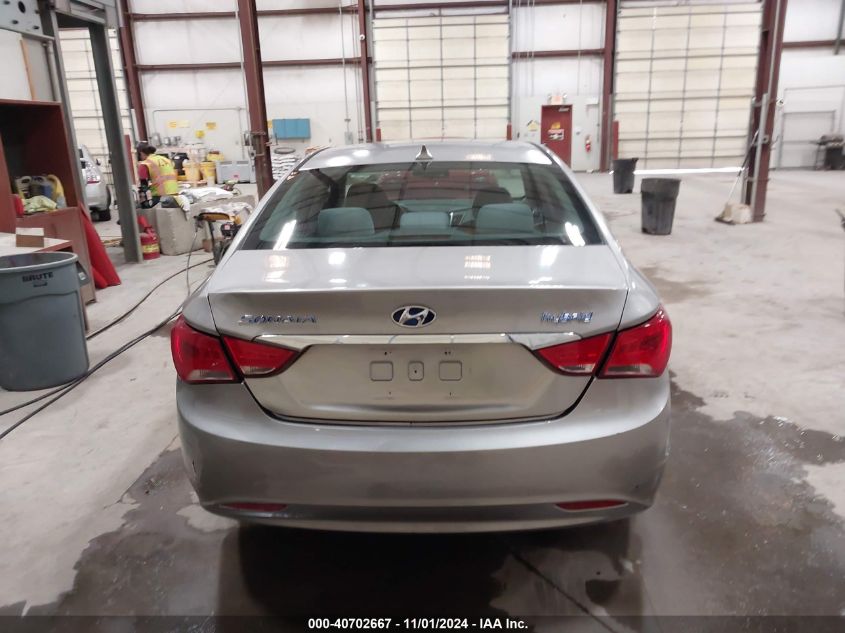 2012 Hyundai Sonata Hybrid VIN: KMHEC4A40CA035363 Lot: 40702667