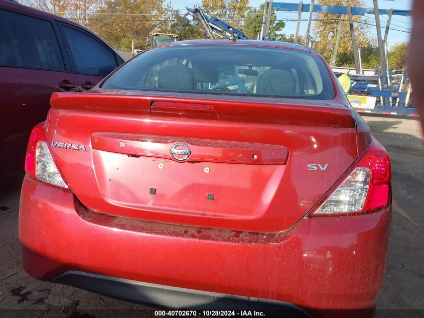 2019 Nissan Versa 1.6 Sv VIN: 3N1CN7AP2KL846951 Lot: 40702670