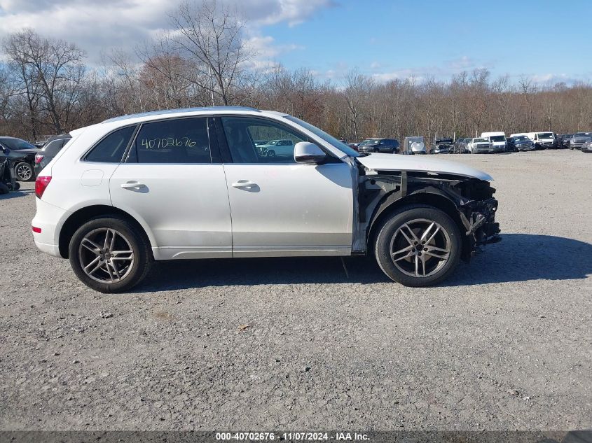 2013 Audi Q5 2.0T Premium VIN: WA1LFAFP4DA035267 Lot: 40702676