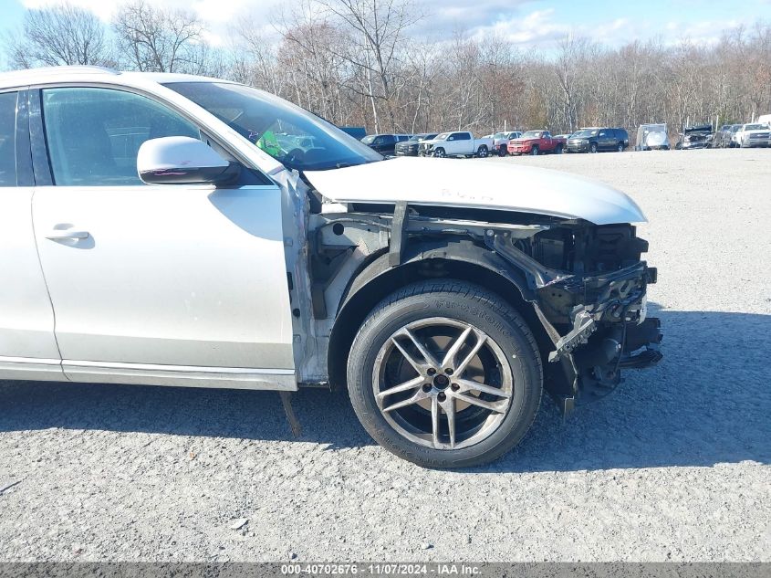 2013 Audi Q5 2.0T Premium VIN: WA1LFAFP4DA035267 Lot: 40702676