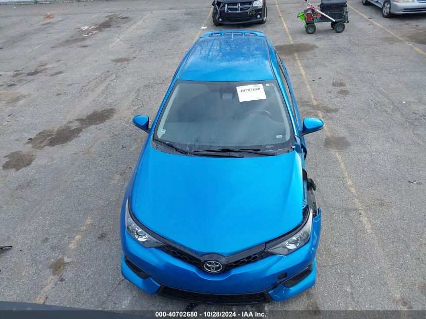 2017 Toyota Corolla Im VIN: JTNKARJE9HJ523328 Lot: 40702680