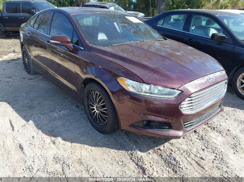 VIN 3FA6P0HR6DR268734 2013 FORD FUSION no.1