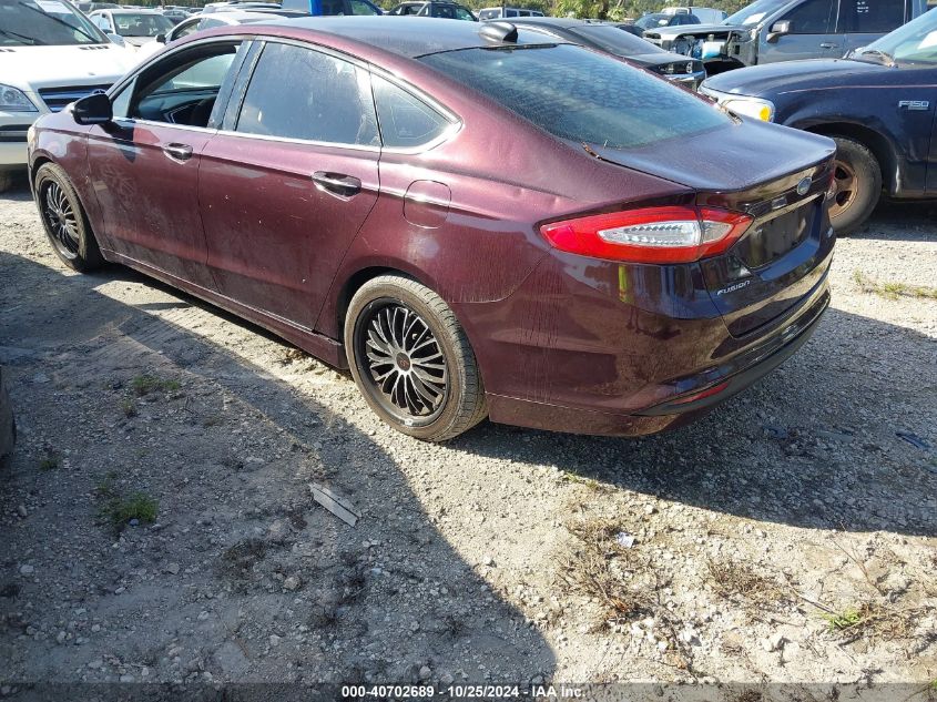 VIN 3FA6P0HR6DR268734 2013 FORD FUSION no.3