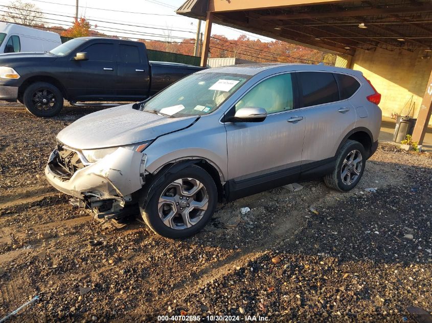 2019 Honda Cr-V Ex-L VIN: 2HKRW2H86KH667995 Lot: 40702695