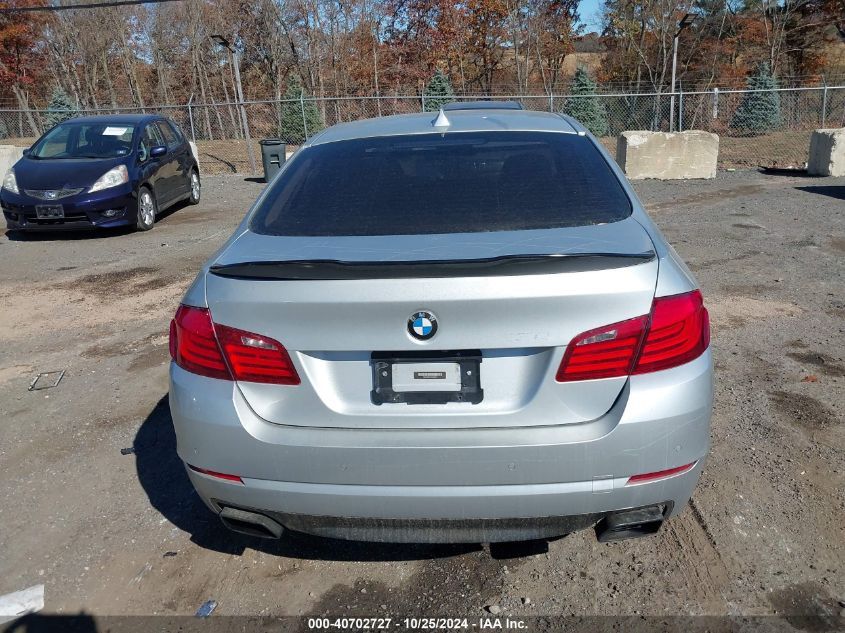 2011 BMW 550I VIN: WBAFR9C57BC617566 Lot: 40702727