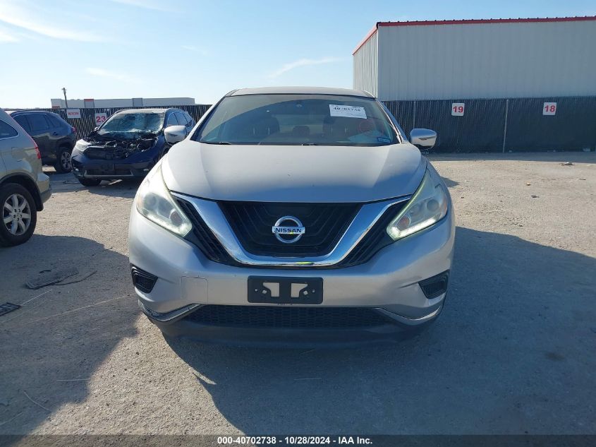 2016 Nissan Murano Platinum/S/Sl/Sv VIN: 5N1AZ2MG2GN110666 Lot: 40702738