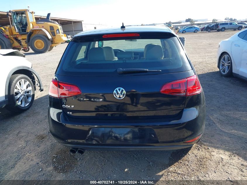 2016 Volkswagen Golf Tsi Se 4-Door VIN: 3VW217AU0GM004246 Lot: 40702741