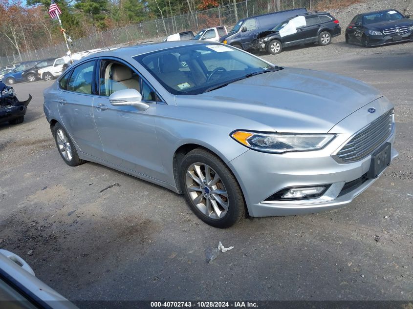 2017 FORD FUSION SE - 3FA6P0HD0HR114918