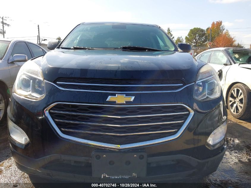 2016 Chevrolet Equinox Lt VIN: 2GNALCEK8G1142318 Lot: 40702745