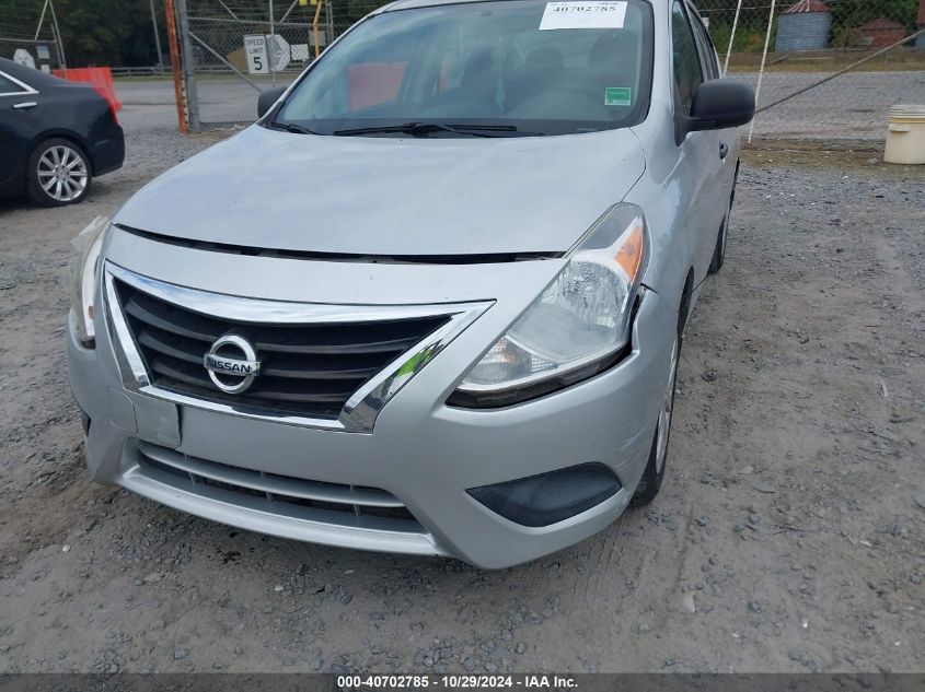 2015 Nissan Versa 1.6 S+ VIN: 3N1CN7AP9FL898714 Lot: 40702785