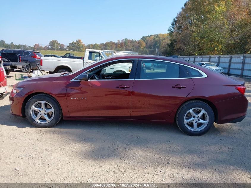 2016 Chevrolet Malibu Ls VIN: 1G1ZB5ST6GF205571 Lot: 40702786