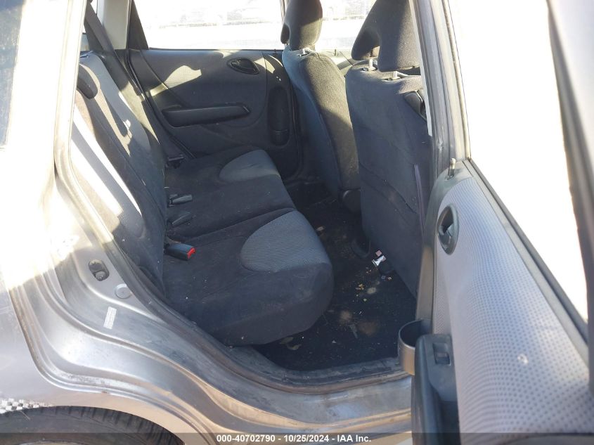 2007 Honda Fit Sport VIN: JHMGD38607S054974 Lot: 40702790