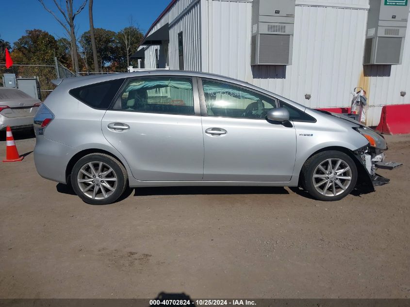 2013 Toyota Prius V VIN: JTDZN3EU4D3282699 Lot: 40702824