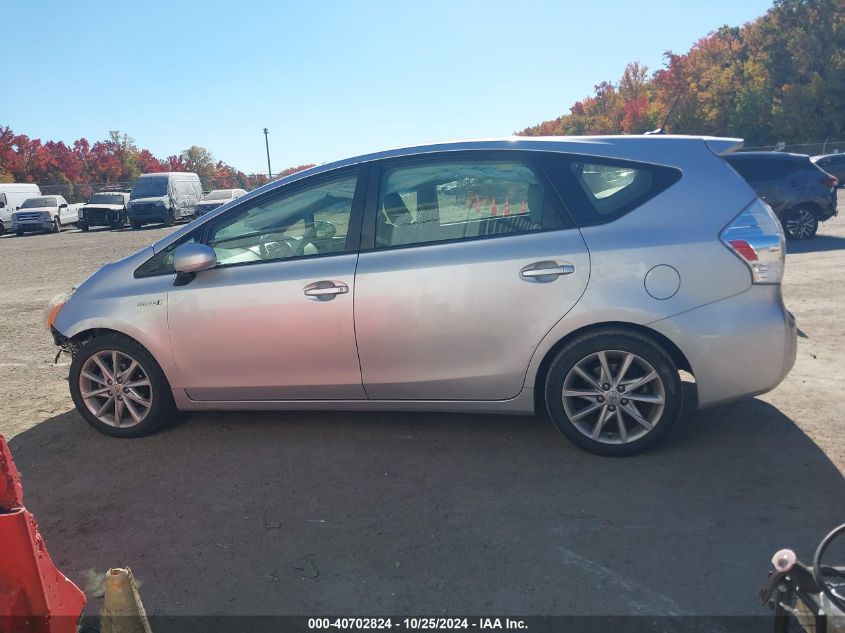 2013 Toyota Prius V VIN: JTDZN3EU4D3282699 Lot: 40702824