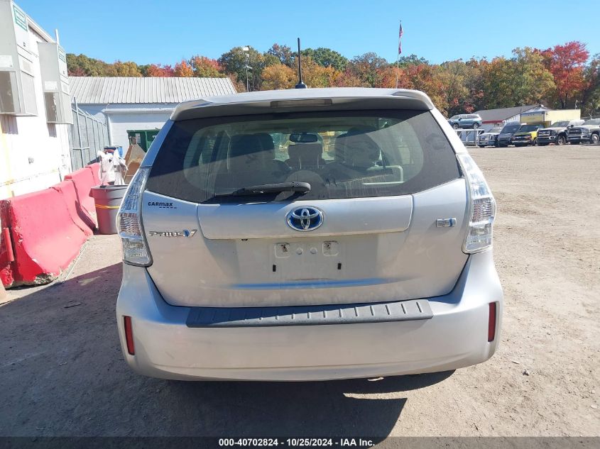 2013 Toyota Prius V VIN: JTDZN3EU4D3282699 Lot: 40702824