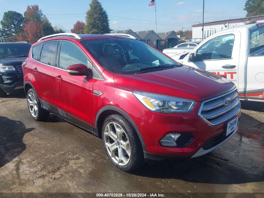 2018 Ford Escape Titanium VIN: 1FMCU9J98JUA94802 Lot: 40702829