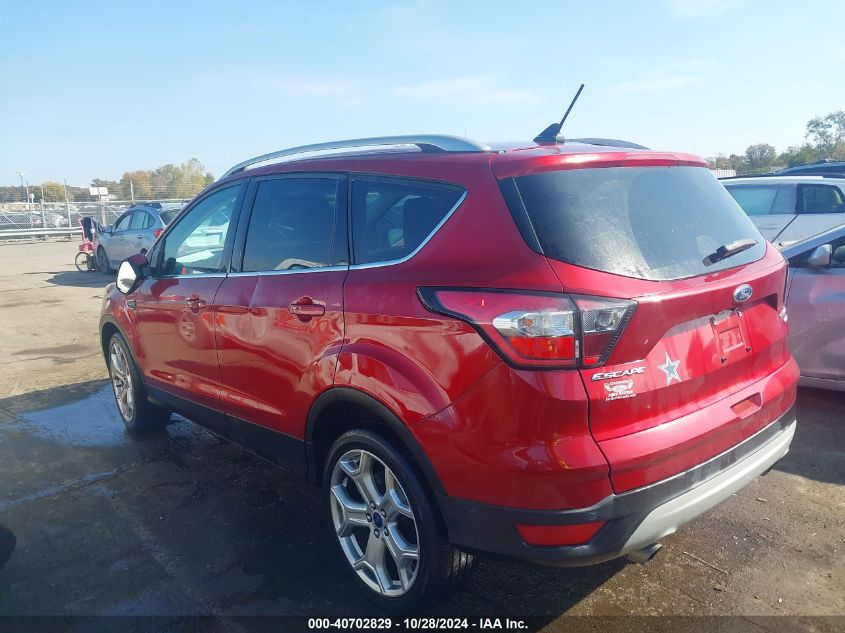 2018 Ford Escape Titanium VIN: 1FMCU9J98JUA94802 Lot: 40702829