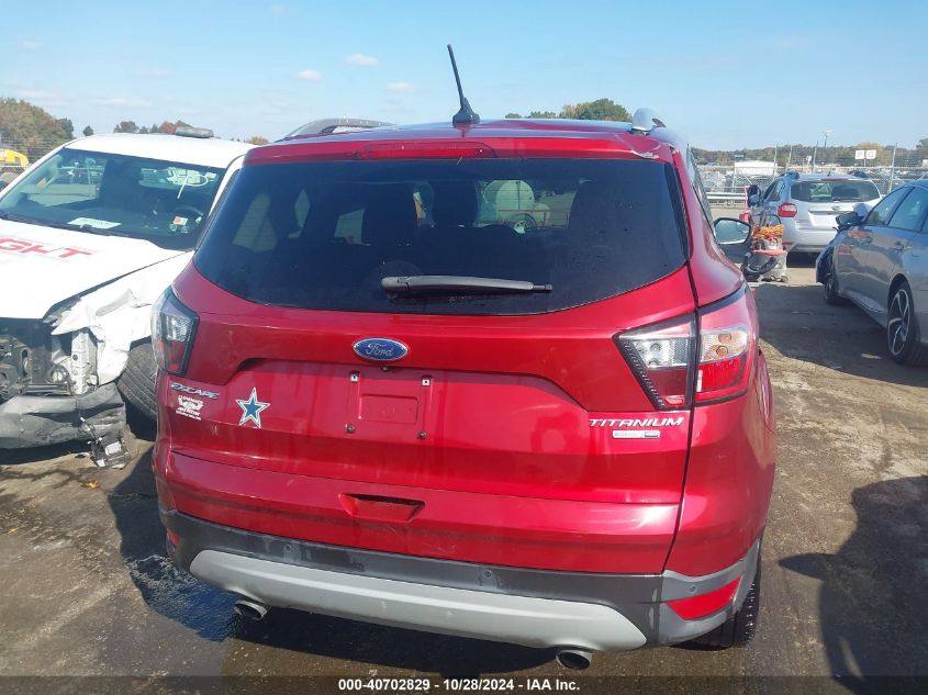 2018 Ford Escape Titanium VIN: 1FMCU9J98JUA94802 Lot: 40702829