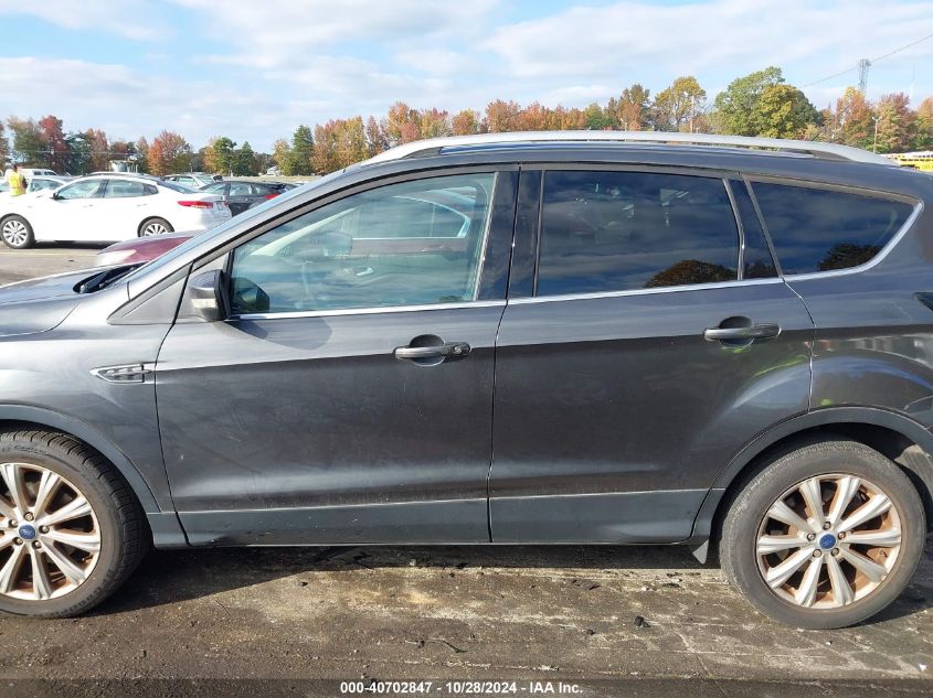 2017 Ford Escape Titanium VIN: 1FMCU0JD2HUC94438 Lot: 40702847