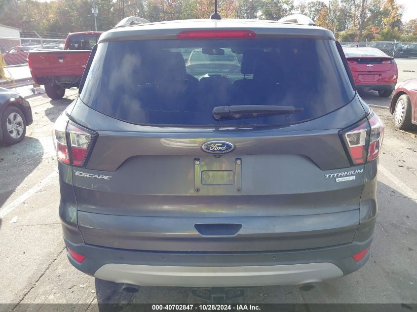 2017 Ford Escape Titanium VIN: 1FMCU0JD2HUC94438 Lot: 40702847