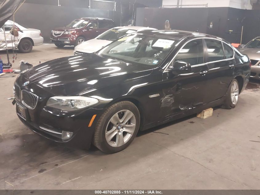 VIN WBAXG5C56DDY30654 2013 BMW 5 Series, 528I no.2