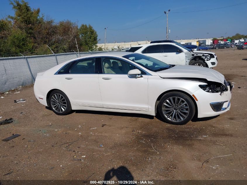 2017 Lincoln Mkz Select VIN: 3LN6L5C91HR622087 Lot: 40702925