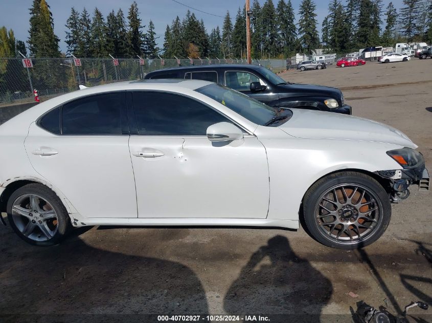 2011 Lexus Is 350 VIN: JTHBE5C23B5027363 Lot: 40702927