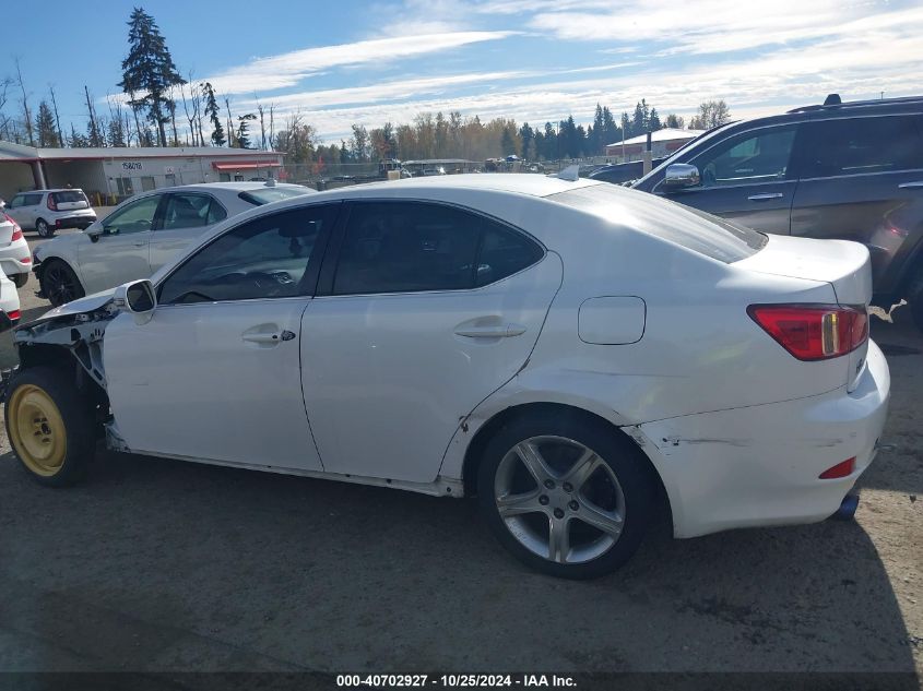 2011 Lexus Is 350 VIN: JTHBE5C23B5027363 Lot: 40702927