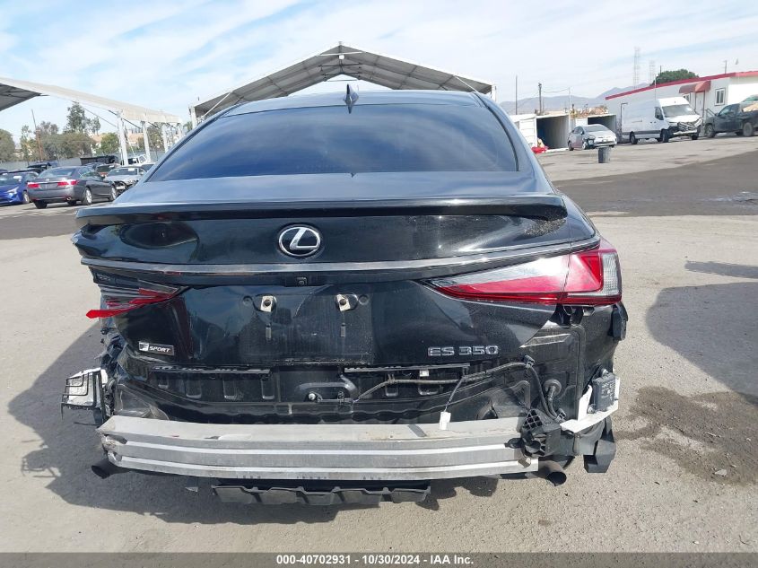 2019 Lexus Es 350 F Sport VIN: 58ABZ1B12KU045273 Lot: 40702931