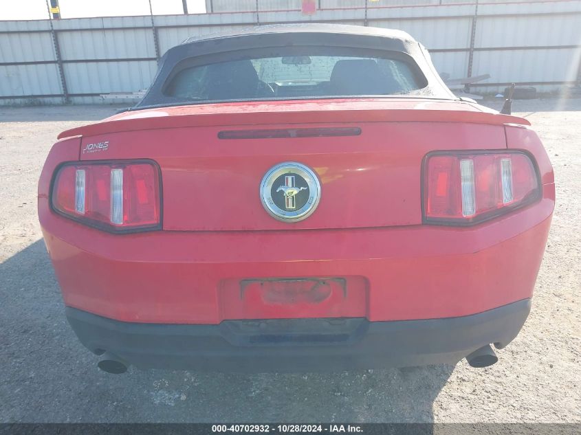 2012 Ford Mustang V6 VIN: 1ZVBP8EM2C5235275 Lot: 40702932