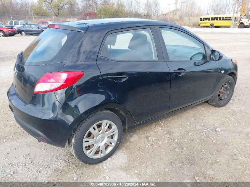 VIN JM1DE1KY4D0169858 2013 MAZDA MAZDA2 no.4