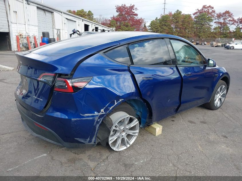 VIN 7SAYGDEE9RF035101 2024 TESLA MODEL Y no.4