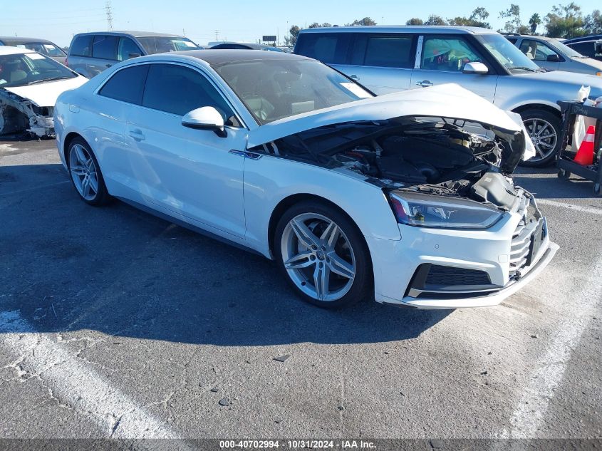 VIN WAUTNAF50JA131039 2018 Audi A5, 2.0T Premium no.1