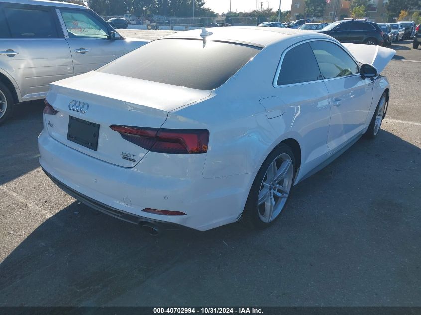 VIN WAUTNAF50JA131039 2018 Audi A5, 2.0T Premium no.4