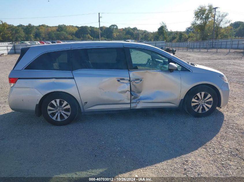 2014 Honda Odyssey Ex-L VIN: 5FNRL5H66EB012053 Lot: 40703012